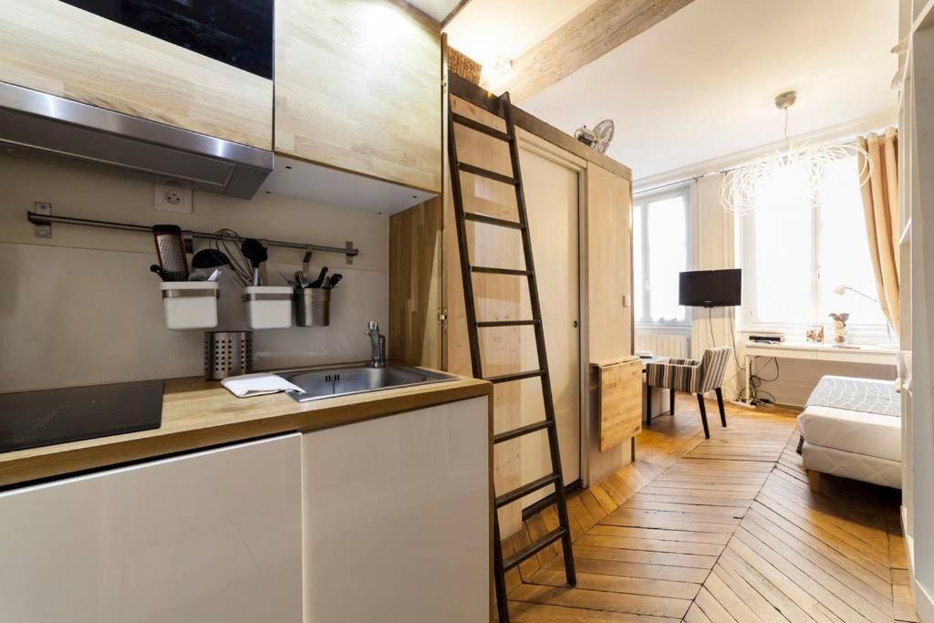Studio Cosy En Centre Ville Aux Cordeliers Ail Лион Екстериор снимка